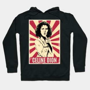 Retro Vintage Celine Dion 1977s Hoodie